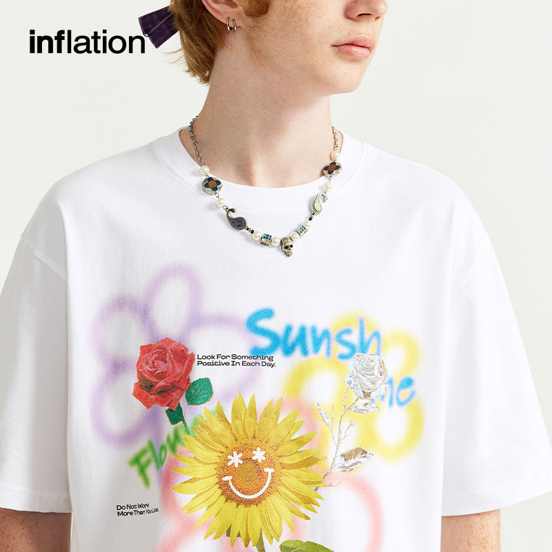 Graffiti Sunflower T-Shirt