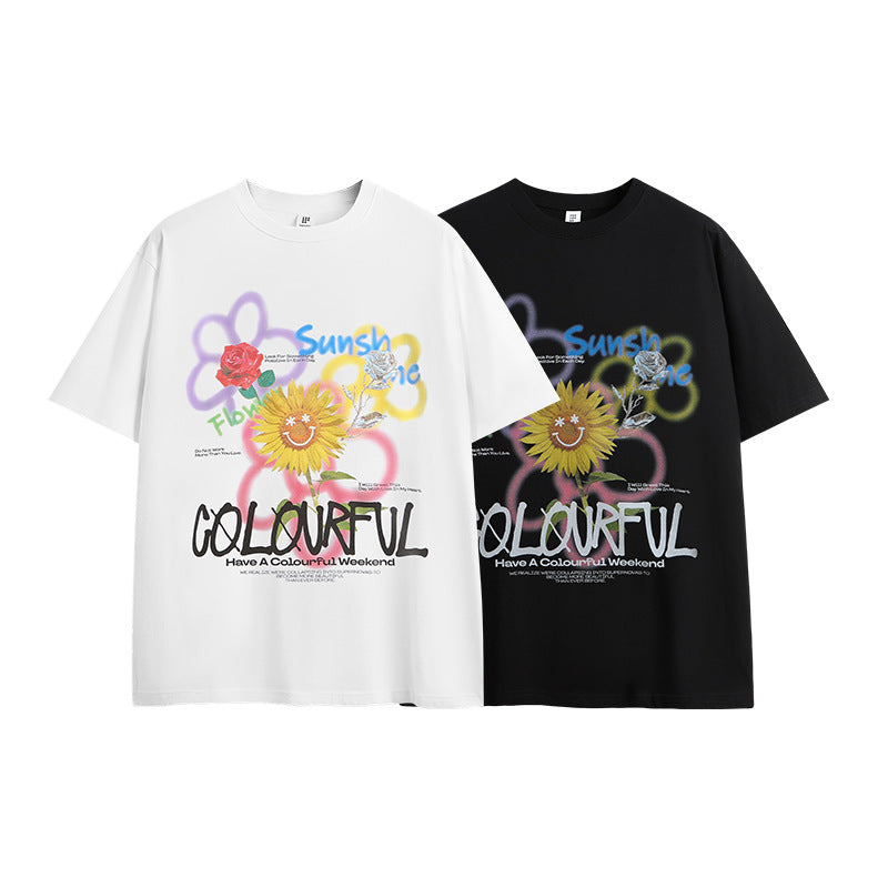 Graffiti Sunflower T-Shirt