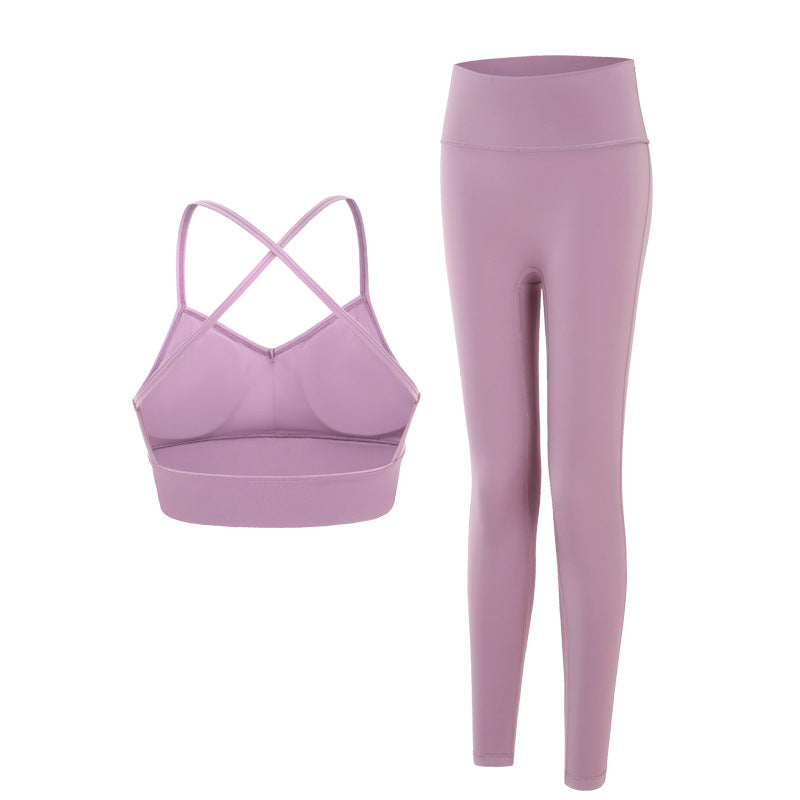 Sports Bra Yoga Set