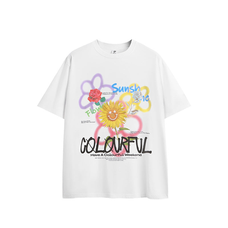 Graffiti Sunflower T-Shirt