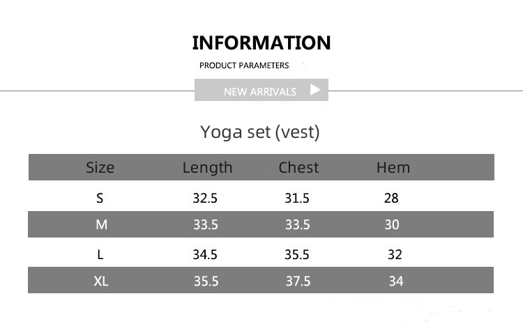 Yoga Naked Sensation Sports Fitness Set